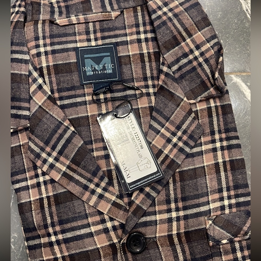 Majestic International Men’s 100% cotton Flannel Pajamas New With Tags S,L,XL